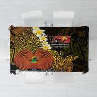 Papua New Guinea 1975 Tablecloth Create Our History Inspire Our Future LT14 Black - Polynesian Pride