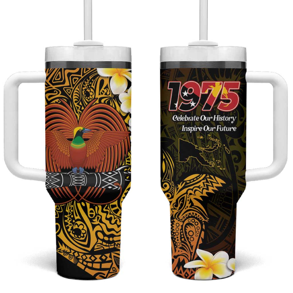 Papua New Guinea 1975 Tumbler With Handle Create Our History Inspire Our Future - Polynesian Pride