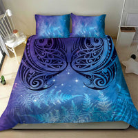 New Zealand Matariki Bedding Set Aotearoa Maori New Year Galaxy Maori Silver Fern LT14 - Polynesian Pride