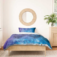 New Zealand Matariki Bedding Set Aotearoa Maori New Year Galaxy Maori Silver Fern LT14 - Polynesian Pride