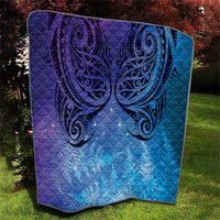 New Zealand Matariki Quilt Aotearoa Maori New Year Galaxy Maori Silver Fern LT14 - Polynesian Pride