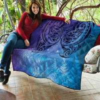 New Zealand Matariki Quilt Aotearoa Maori New Year Galaxy Maori Silver Fern LT14 - Polynesian Pride