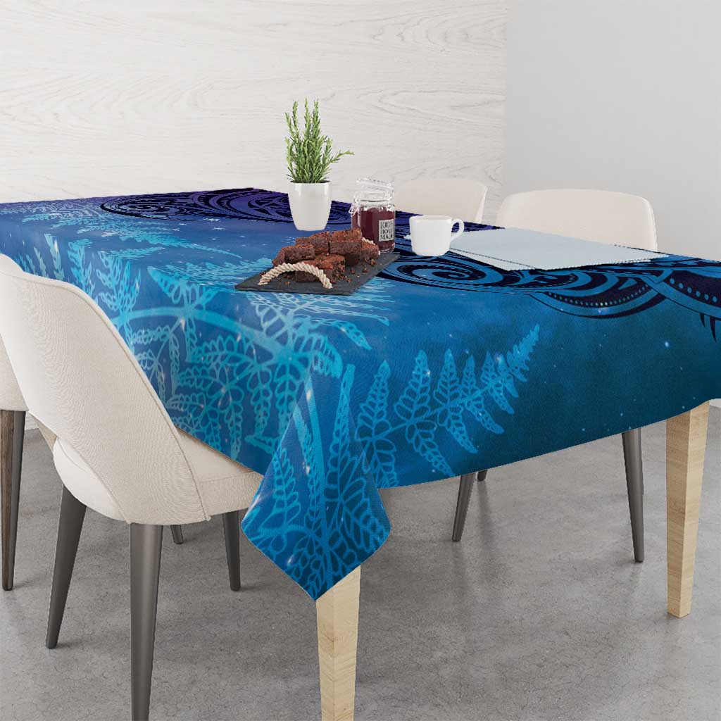 New Zealand Matariki Tablecloth Aotearoa Maori New Year Galaxy Maori Silver Fern LT14 - Polynesian Pride