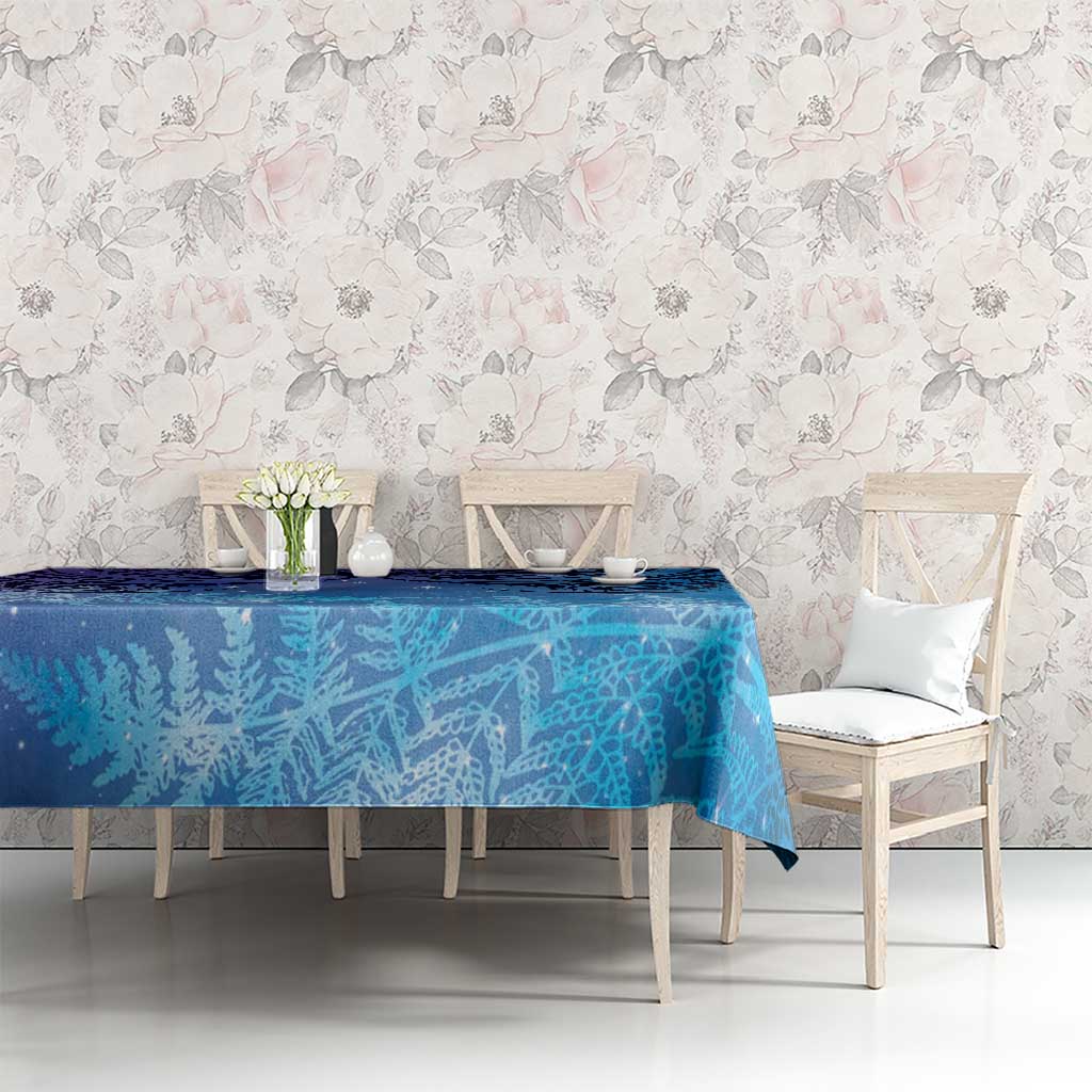 New Zealand Matariki Tablecloth Aotearoa Maori New Year Galaxy Maori Silver Fern LT14 - Polynesian Pride