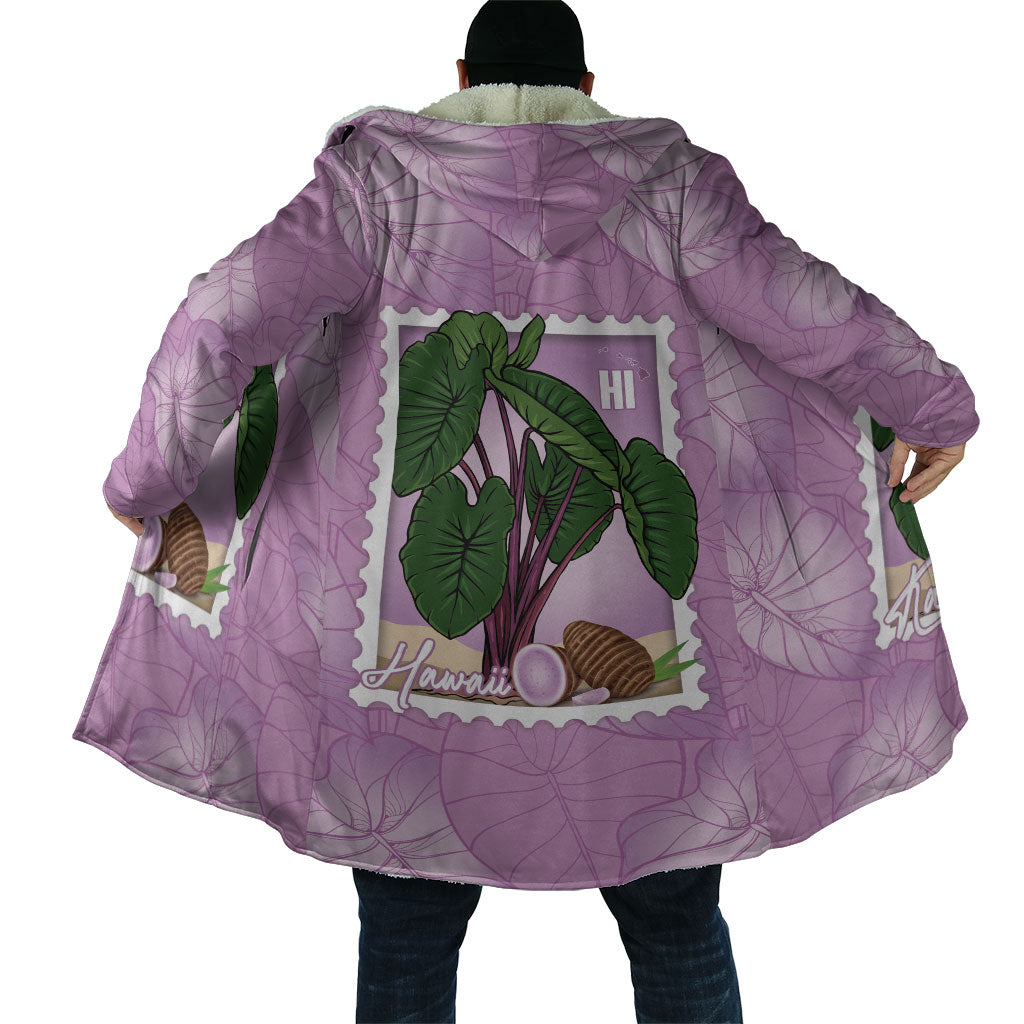 Aloha Hawaii Kalo Cloak Hawaiian Taro Leaves Stylized Stamp LT14 - Polynesian Pride