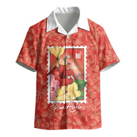 Aloha Hawaii Pua Aloalo Kid Hawaiian Shirt Hawaiian Hibiscus Flowers Stylized Stamp LT14 - Polynesian Pride