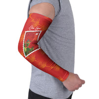 Aloha Hawaii Ohia Lehua Arm Sleeves Hawaiian Lei Stylized Stamp LT14 - Polynesian Pride