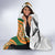 Custom Fiji And Australia Rugby Hooded Blanket Fijian Palm Tree Mix Aussie Kangaroo