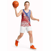 Tonga and Samoa Rugby Custom Basketball Jersey Ikale Tahi Manu Samoa Together LT14 - Polynesian Pride