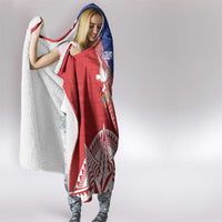 Tonga and Samoa Rugby Custom Hooded Blanket Ikale Tahi Manu Samoa Together - Polynesian Pride