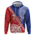 Tonga and Samoa Rugby Custom Hoodie Ikale Tahi Manu Samoa Together - Polynesian Pride