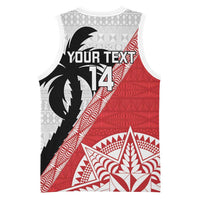 Fiji and Tonga Rugby Custom Basketball Jersey Flying Fijians Ikale Tahi Together Pacific - Polynesian Pride