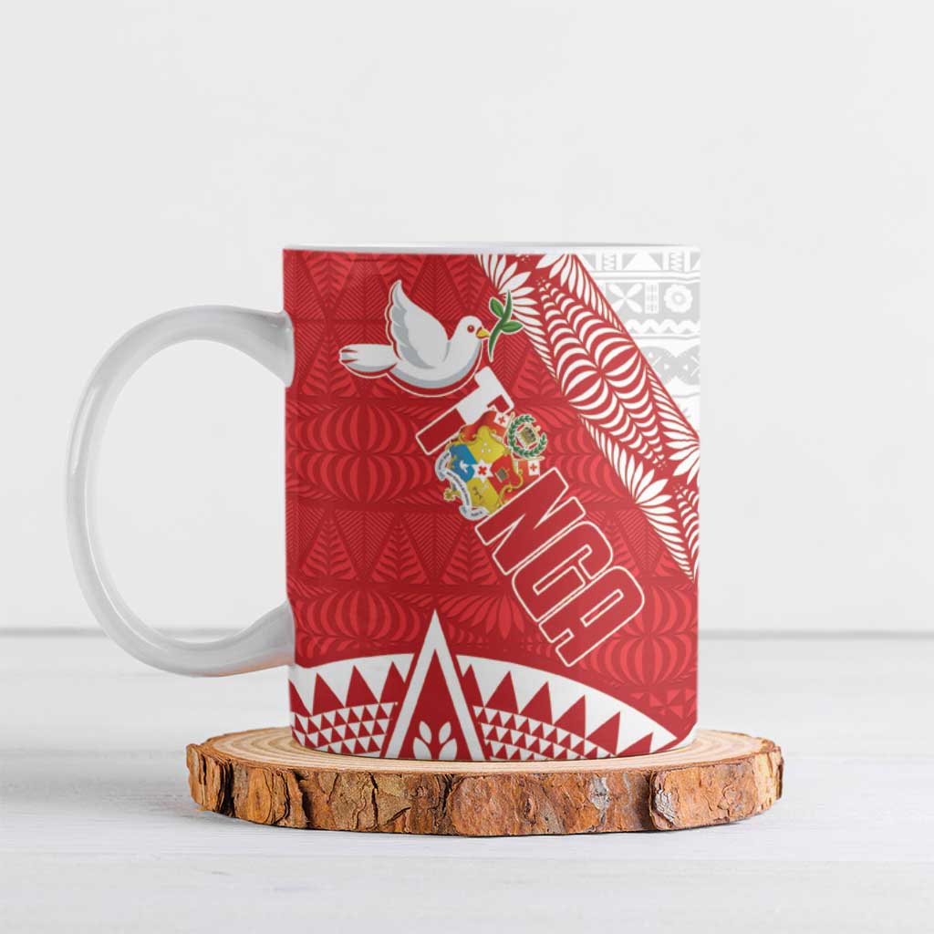 Fiji and Tonga Rugby Ceramic Mug Flying Fijians Ikale Tahi Together Pacific - Polynesian Pride