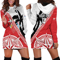 Fiji and Tonga Rugby Custom Hoodie Dress Flying Fijians Ikale Tahi Together Pacific LT14 - Polynesian Pride