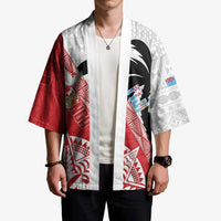 Fiji and Tonga Rugby Custom Kimono Flying Fijians Ikale Tahi Together Pacific - Polynesian Pride