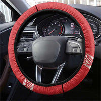Fiji and Tonga Rugby Steering Wheel Cover Flying Fijians Ikale Tahi Together Pacific - Polynesian Pride