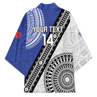 Fiji an Samoa Rugby Custom Kimono Flying Fijians Manu Samoa Together Pacific - Polynesian Pride