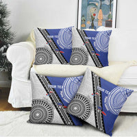 Fiji an Samoa Rugby Custom Pillow Cover Flying Fijians Manu Samoa Together Pacific LT14 - Polynesian Pride