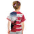 USA and Japan Rugby Custom Kid T Shirt Eagles Brave Blossoms Together Pacific - Polynesian Pride