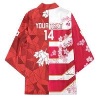 Canada and Japan Rugby Custom Kimono Canucks Brave Blossoms Together Pacific - Polynesian Pride