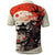 Samurai Warrior Japan Polo Shirt Red-blossomed Tree Classic Japanese Stylized - Polynesian Pride