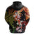 Hawaiian and Japanese Hoodie Koi Fish With Kanaka Polynesian Tattoo - Polynesian Pride