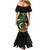 Personalised South Sea Islanders Mermaid Dress Kanakas With Vanuatu Coat Of Arms LT14 - Polynesian Pride