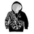 Personalised Polynesia Kid Hoodie Fish Hook Tattoo Go Fishing Polynesian Pattern Black LT14 Hoodie Black - Polynesian Pride
