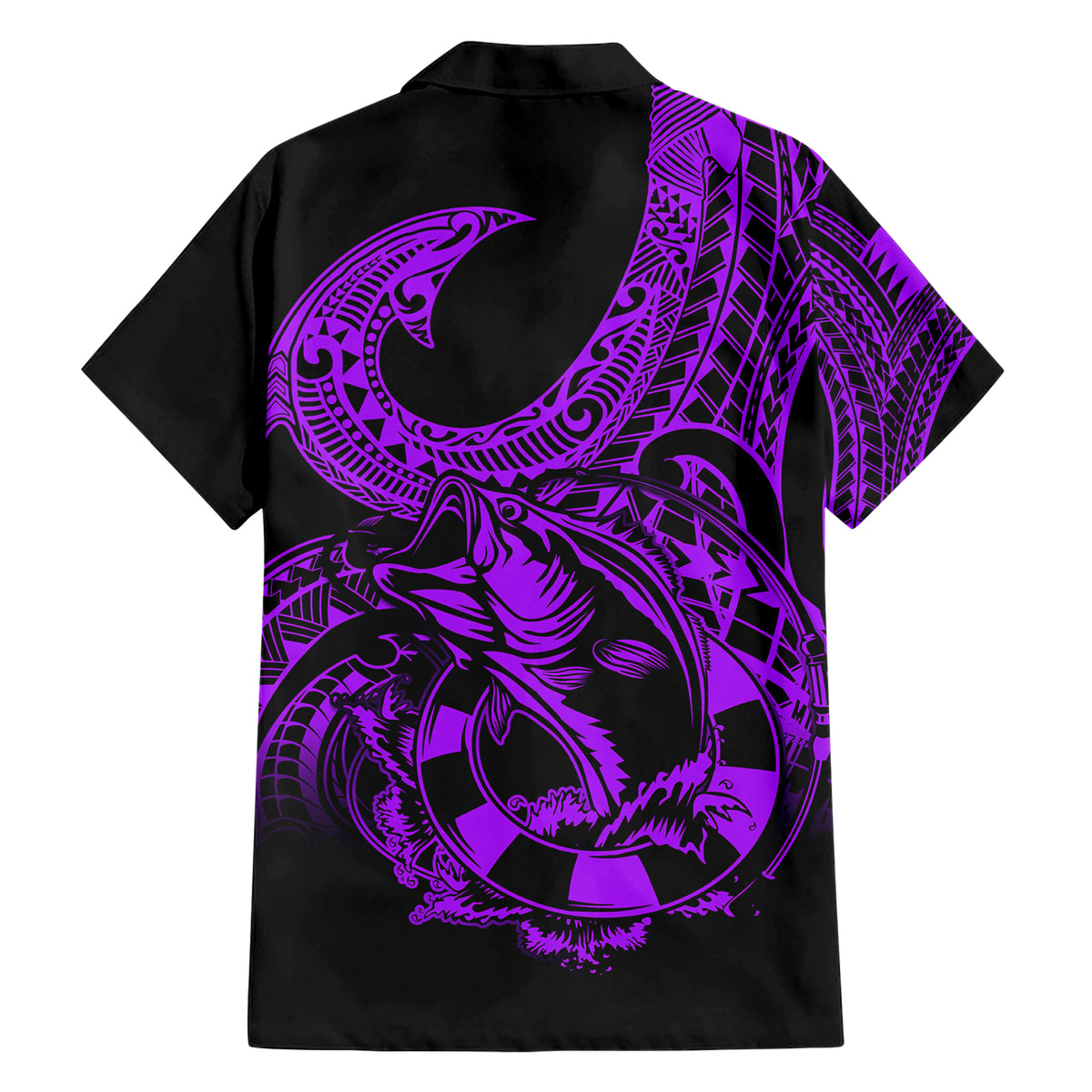 polynesia-hawaiian-shirt-fish-hook-tattoo-go-fishing-polynesian-pattern-purple