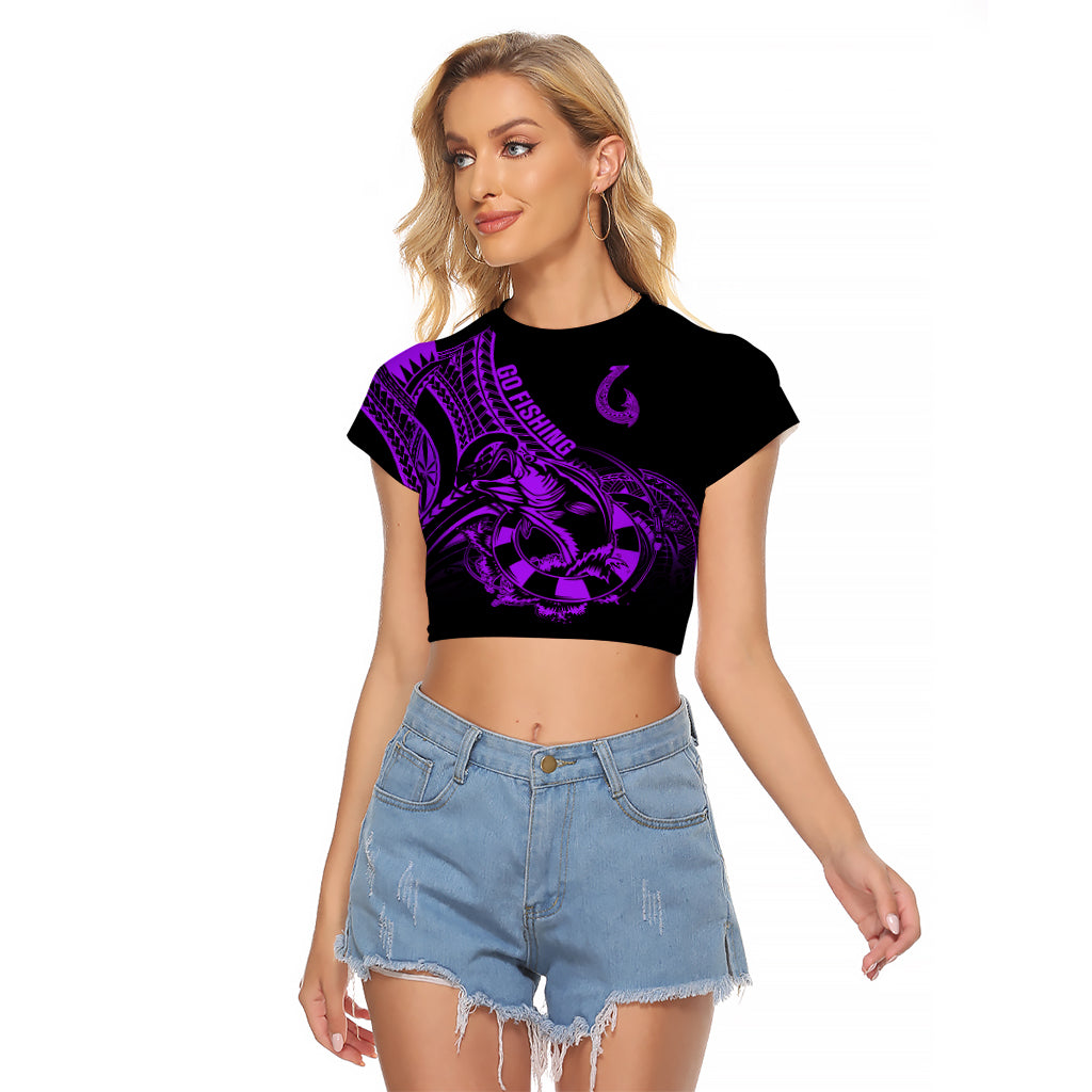 polynesia-raglan-cropped-t-shirt-fish-hook-tattoo-go-fishing-polynesian-pattern-purple