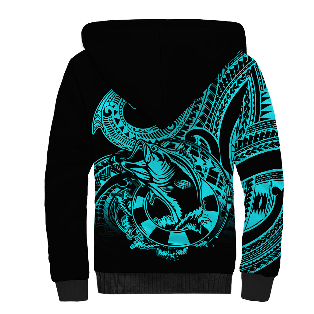 polynesia-sherpa-hoodie-fish-hook-tattoo-go-fishing-polynesian-pattern-turquosie