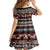 Bula Fiji Kid Short Sleeve Dress Fijian Tapa Masi With Hibiscus Flowers LT14 - Polynesian Pride