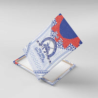 Queen Salote College 100 Years Personalized Canvas Wall Art Tonga QSC Heilala Lei White Ngatu Pattern