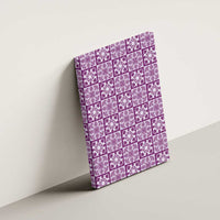 Poni Palaka Quilt Hawaii Canvas Wall Art Hawaiian Tropical Monstera Sea Turtle