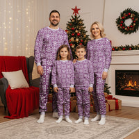 Poni Palaka Quilt Hawaii Christmas Pajama Set Hawaiian Tropical Monstera Sea Turtle LT14 - Polynesian Pride