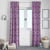 Poni Palaka Quilt Hawaii Window Curtain Hawaiian Tropical Monstera Sea Turtle LT14 - Polynesian Pride