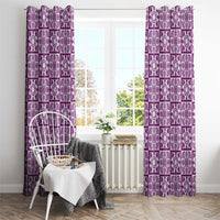 Poni Palaka Quilt Hawaii Window Curtain Hawaiian Tropical Monstera Sea Turtle LT14 - Polynesian Pride