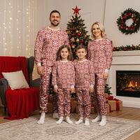 Ulaula Palaka Quilt Hawaii Christmas Pajama Set Hawaiian Tropical Monstera Sea Turtle LT14 - Polynesian Pride