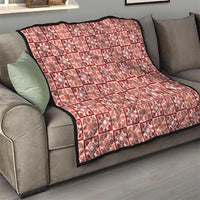 Ulaula Palaka Quilt Hawaii Quilt Hawaiian Tropical Monstera Sea Turtle LT14 - Polynesian Pride