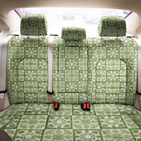 Omaomao Palaka Quilt Hawaii Back Car Seat Cover Hawaiian Tropical Monstera Sea Turtle LT14 - Polynesian Pride