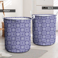 Polu Palaka Quilt Hawaii Laundry Basket Hawaiian Tropical Monstera Sea Turtle LT14 - Polynesian Pride