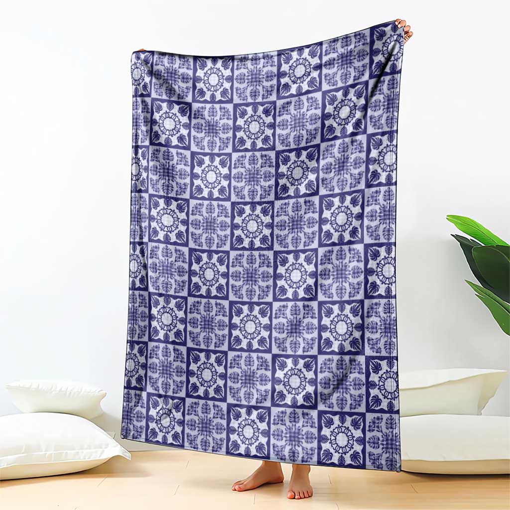 Polu Palaka Quilt Hawaii Blanket Hawaiian Tropical Monstera Sea Turtle
