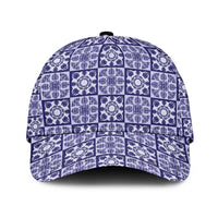 Polu Palaka Quilt Hawaii Classic Cap Hawaiian Tropical Monstera Sea Turtle