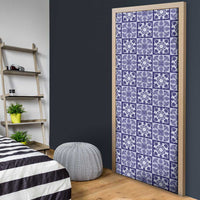 Polu Palaka Quilt Hawaii Door Cover Hawaiian Tropical Monstera Sea Turtle