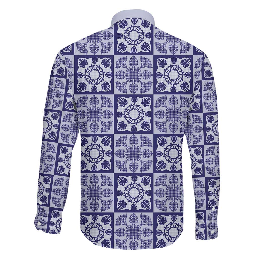 Polu Palaka Quilt Hawaii Family Matching Off Shoulder Short Dress and Hawaiian Shirt Hawaiian Tropical Monstera Sea Turtle LT14 - Polynesian Pride