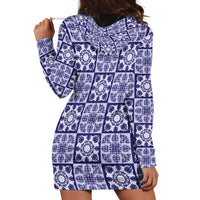 Polu Palaka Quilt Hawaii Hoodie Dress Hawaiian Tropical Monstera Sea Turtle LT14 - Polynesian Pride