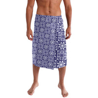 Polu Palaka Quilt Hawaii Lavalava Hawaiian Tropical Monstera Sea Turtle LT14 Blue - Polynesian Pride