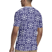 Polu Palaka Quilt Hawaii Rugby Jersey Hawaiian Tropical Monstera Sea Turtle