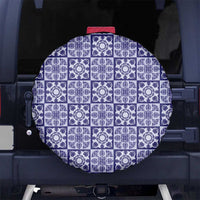 Polu Palaka Quilt Hawaii Spare Tire Cover Hawaiian Tropical Monstera Sea Turtle