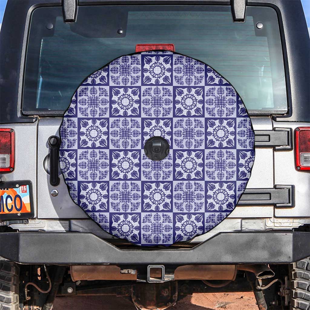 Polu Palaka Quilt Hawaii Spare Tire Cover Hawaiian Tropical Monstera Sea Turtle
